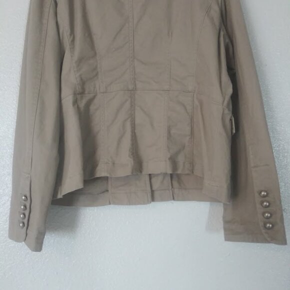 Mossimo Stretch women's size XXL tan utility jacket - Picture 7 of 15